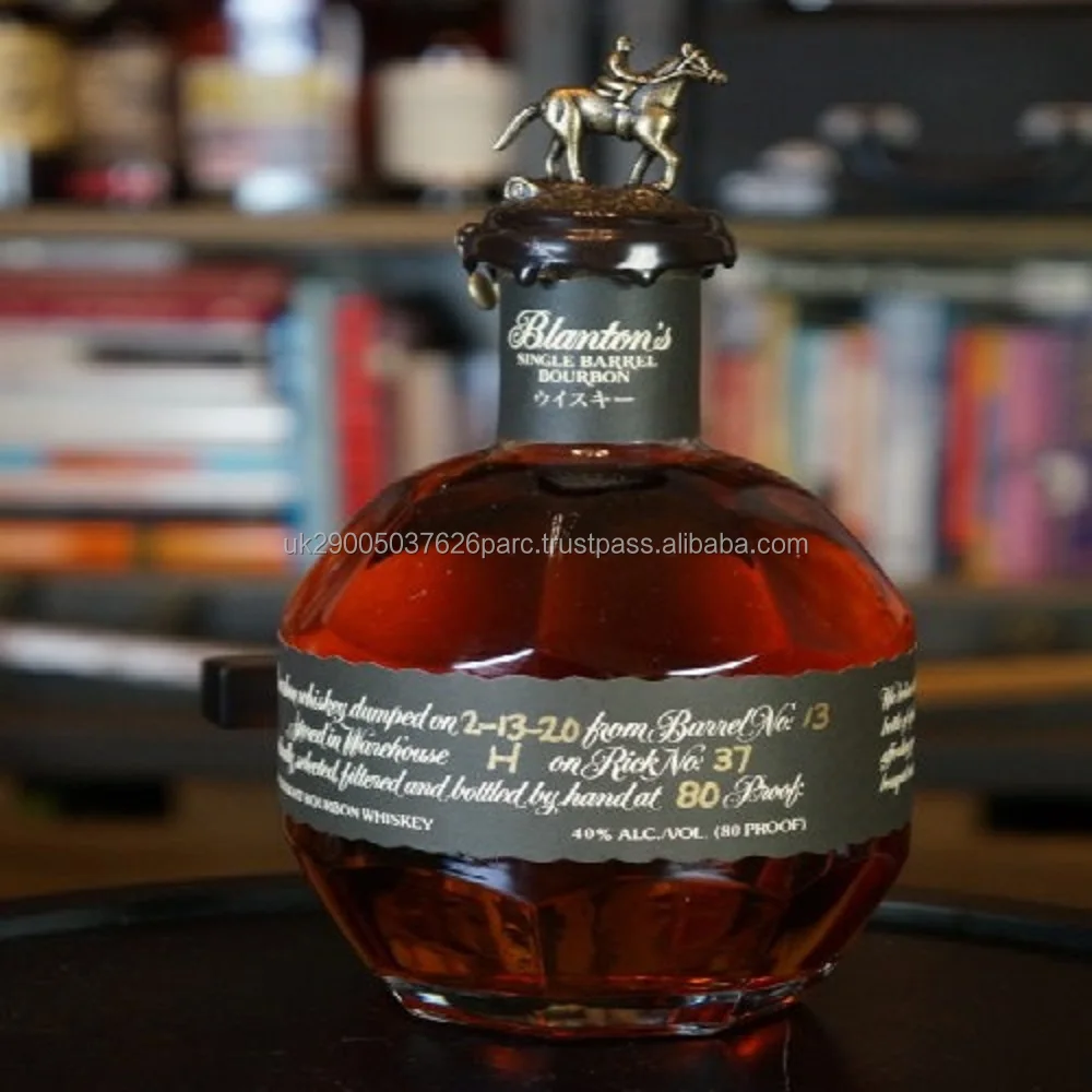 Черный флакон BLANTONS с одной бочкой 750