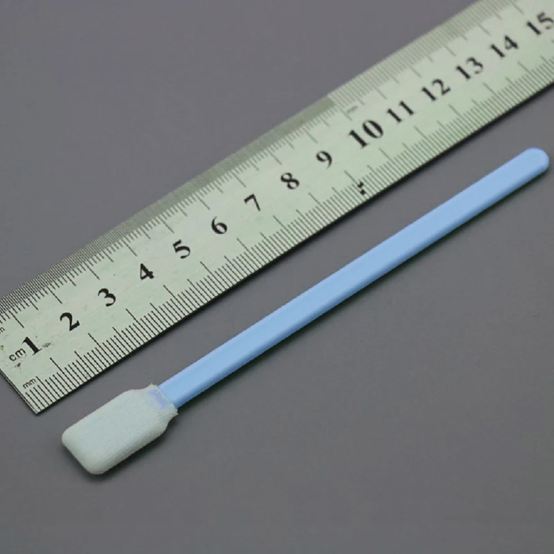 Factory Direct Sale Big Flat-headed 100% Knitted Polyester Cleaning Swab for Surface Sampling and Cleaning Validation