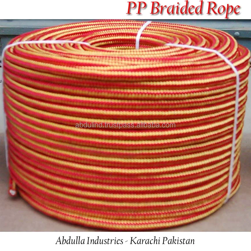 Плетеная веревка полипропиленовый