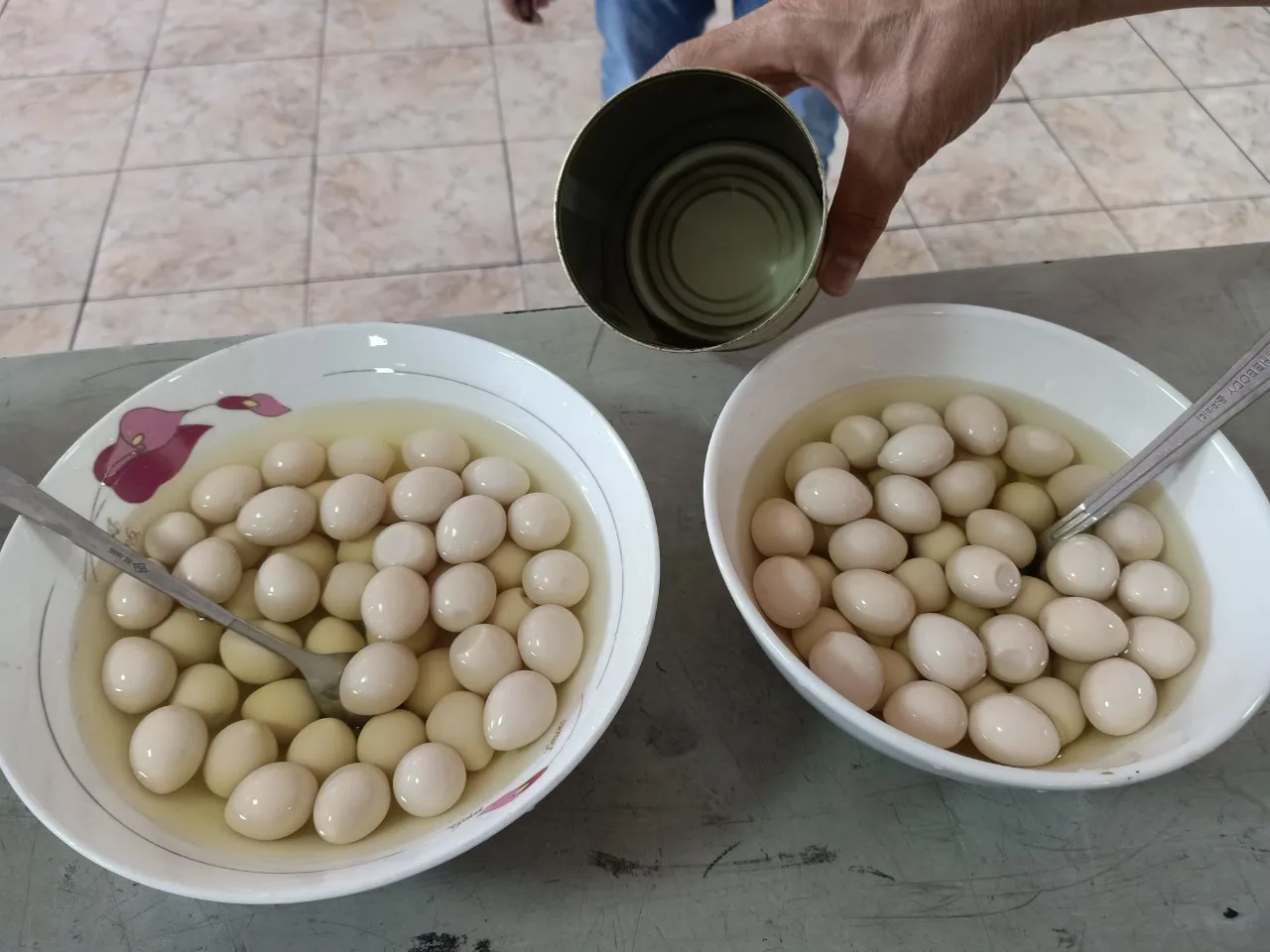 Замороженное перепелиное яйцо IQF для супа готовое к употреблению Жасмин/+