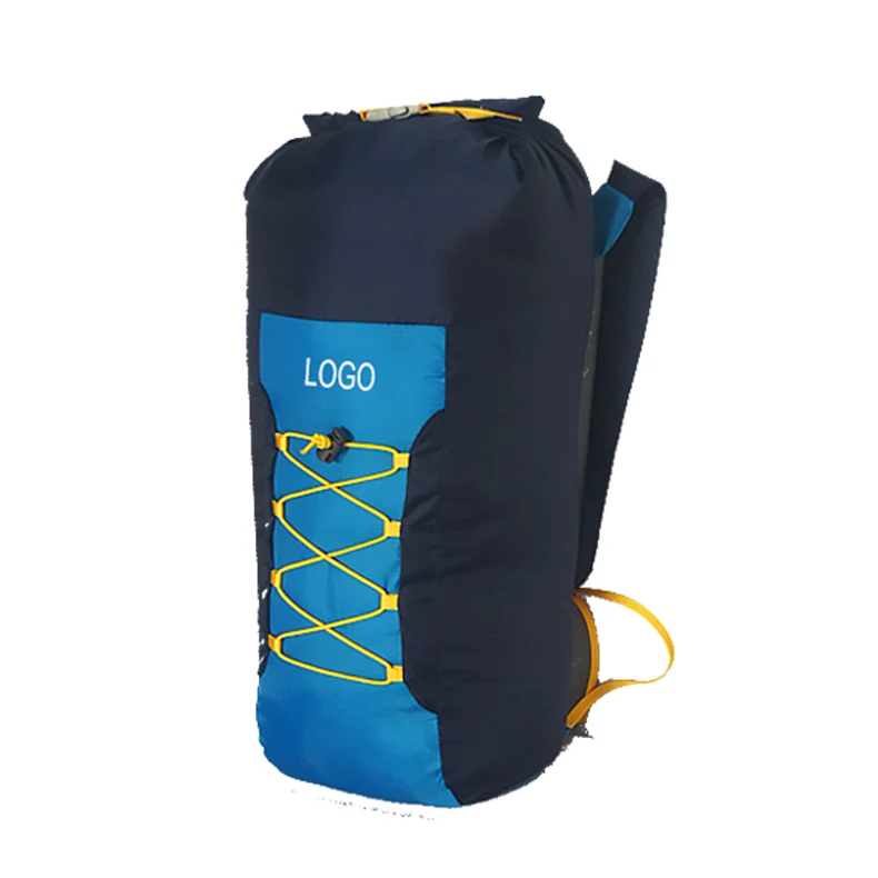 Rip-resistant nylon ultra-light portable foldable backpack for riding outdoor sports folding bag