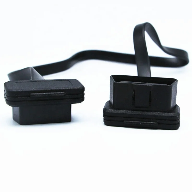  16 pin OBDII OBD2 сплиттер разъем удлинителя Мужской Двойной Женский Y OBD 2 16pin разветвитель