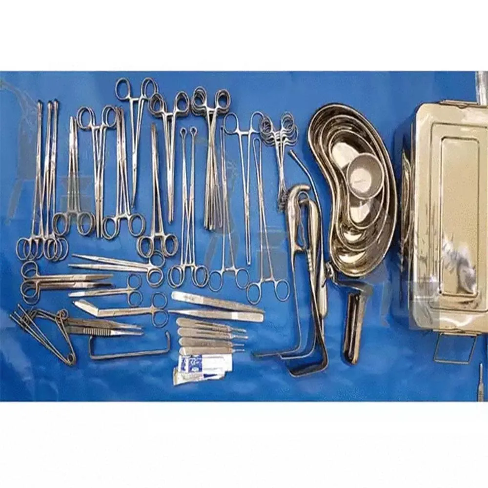 C-сечение Cesarean сечение набор Ob/ГИНЕКОЛОГИЯ Хирургические инструменты сталь индивидуальная упаковка Ce PK 3 года руководство 100 комплектов HI087