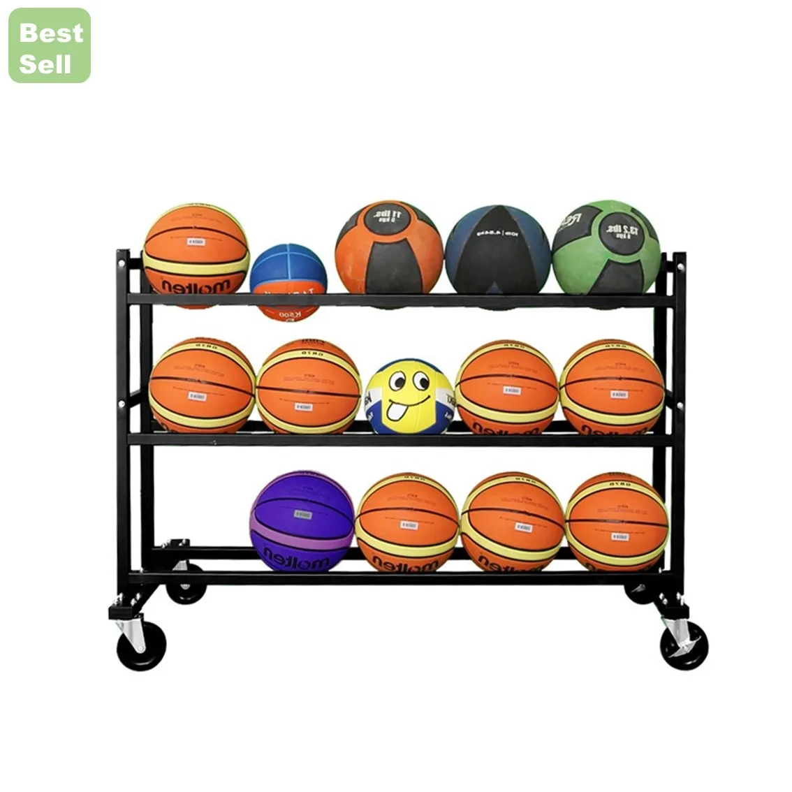 Ball organizer cart ball organizer cart storage cart