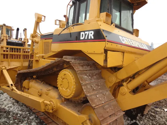 Used CAT D7R Bulldozer With Ripper, Cat D7 Dozer D7G D7H D7R Second hand bulldozer