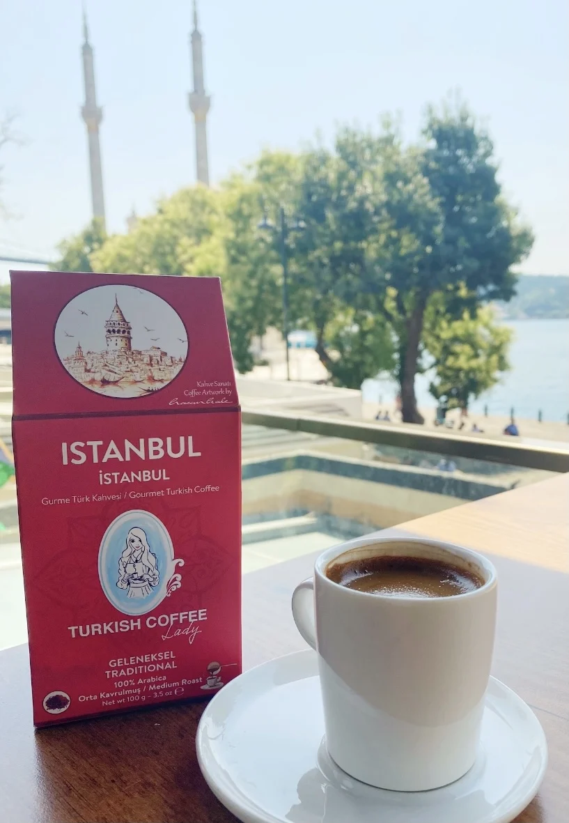 Turkish Coffee Lady Istanbul Gourmet Coffee Blend 100g Arabica 1 % Brix MEDIUM ROAST Box Packaging Neutral Premium Grade from TR