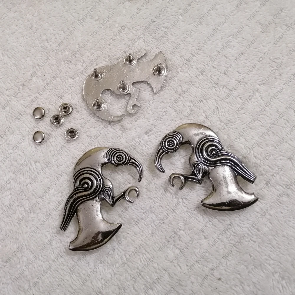 medieval Vendel raven amulet Shield ornament  Early Anglo Saxo Sturry Stephen TT-7429 BC