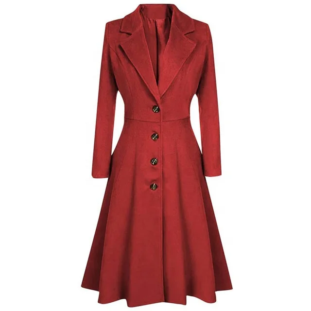 2022 Women winter business long leather coat fashion slim coat ladies leather coats