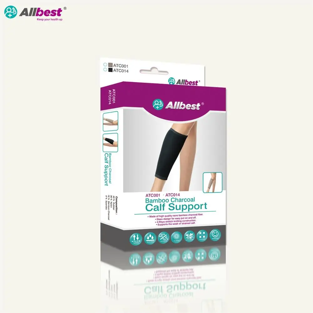 
Bamboo Charcoal compression calf sleeves 