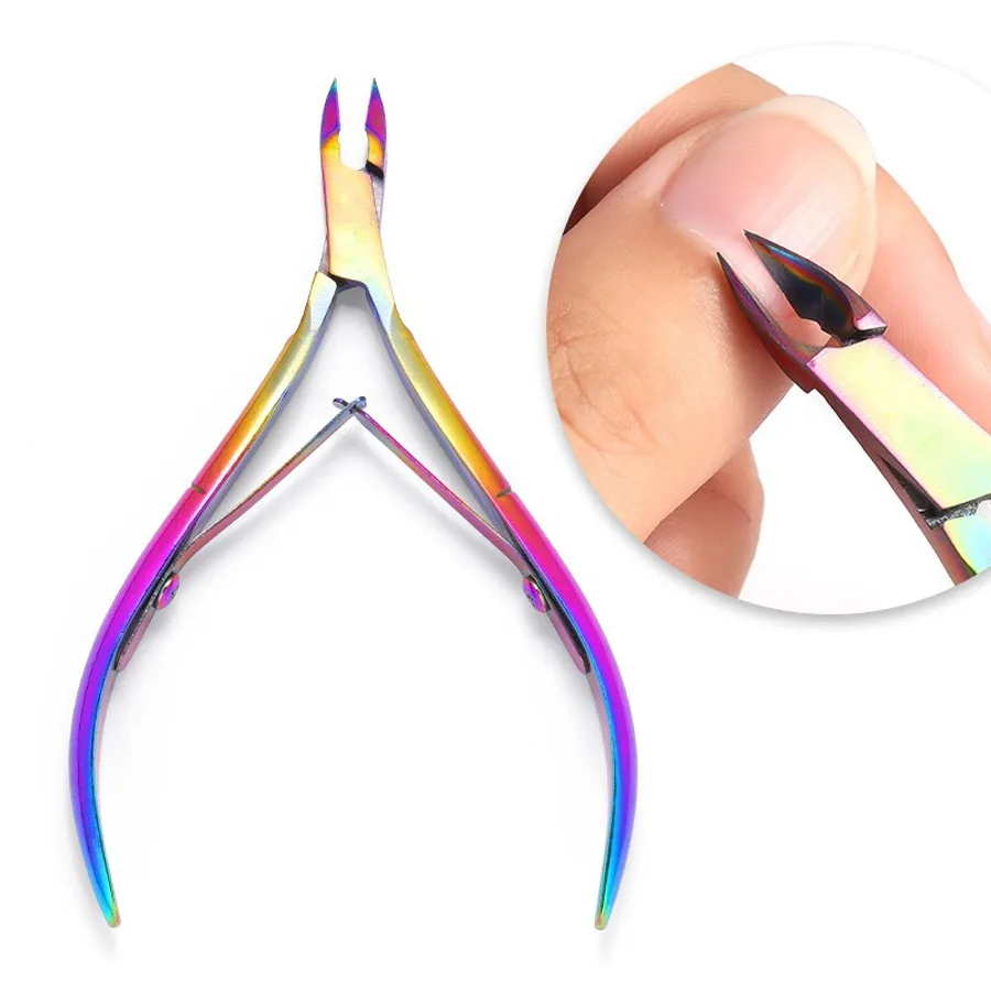 Trimming the Dead Skin Stainless Steel Nail Cuticle Nipper Cuticle Trimmer Nail Tools for Beauty Instruments