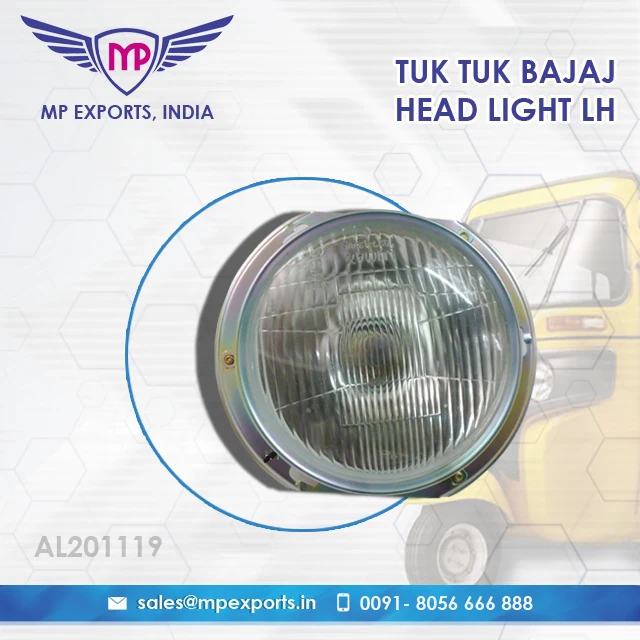 HEAD LIGHT MOTO TRICYCLE