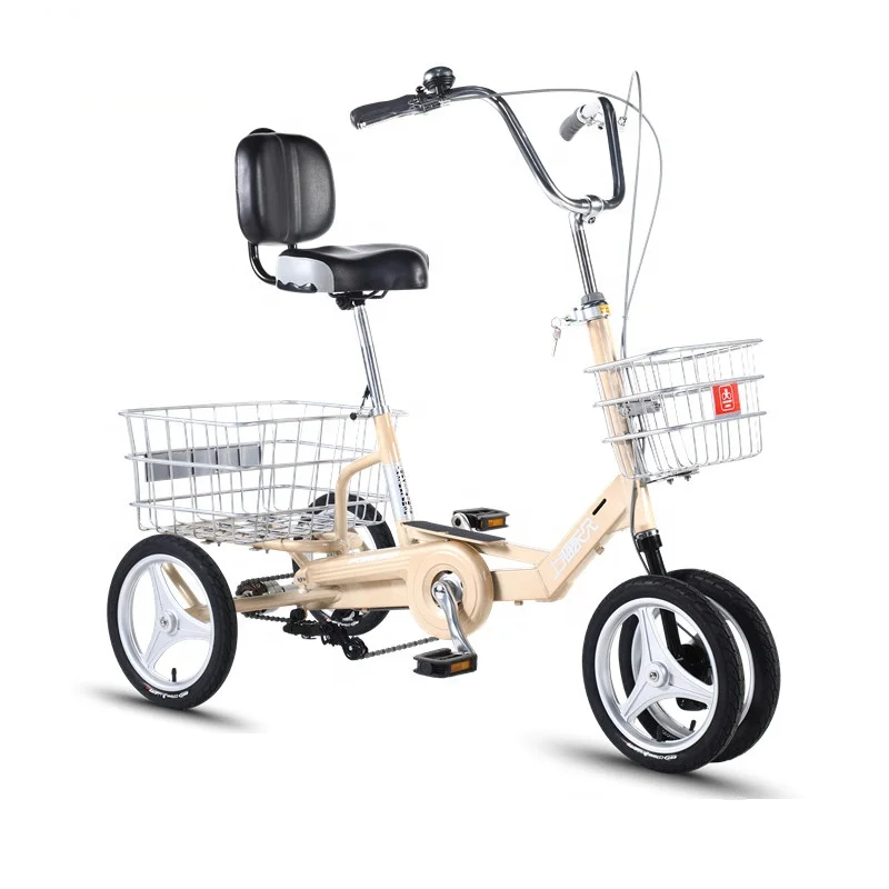 tricycle for Grocery shopping bicycle three wheel trike adult tricycle