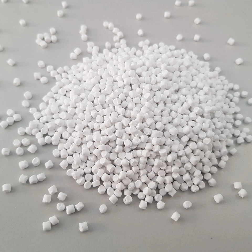 PE Calcium Carbonate Filler Marterbatch, HDPE/LDPE/LLDPE granules/beads/pellets for shopping bags (1700002233607)