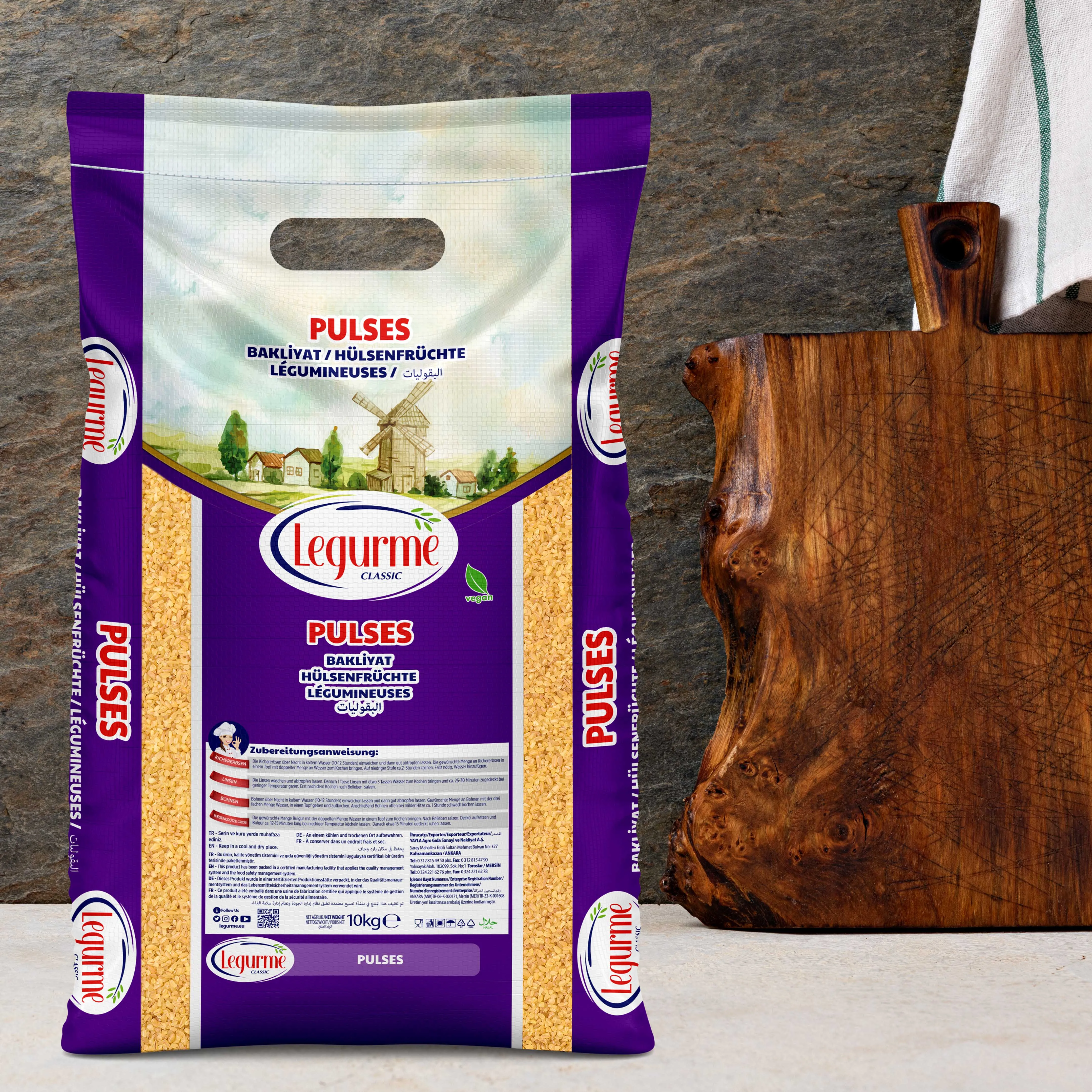 Legurme High Quality Best Price 10 Kg Coarse Bulghur  | Shelf Life 24 months | Dry Product | Custom Packaging  | Made in Turkey