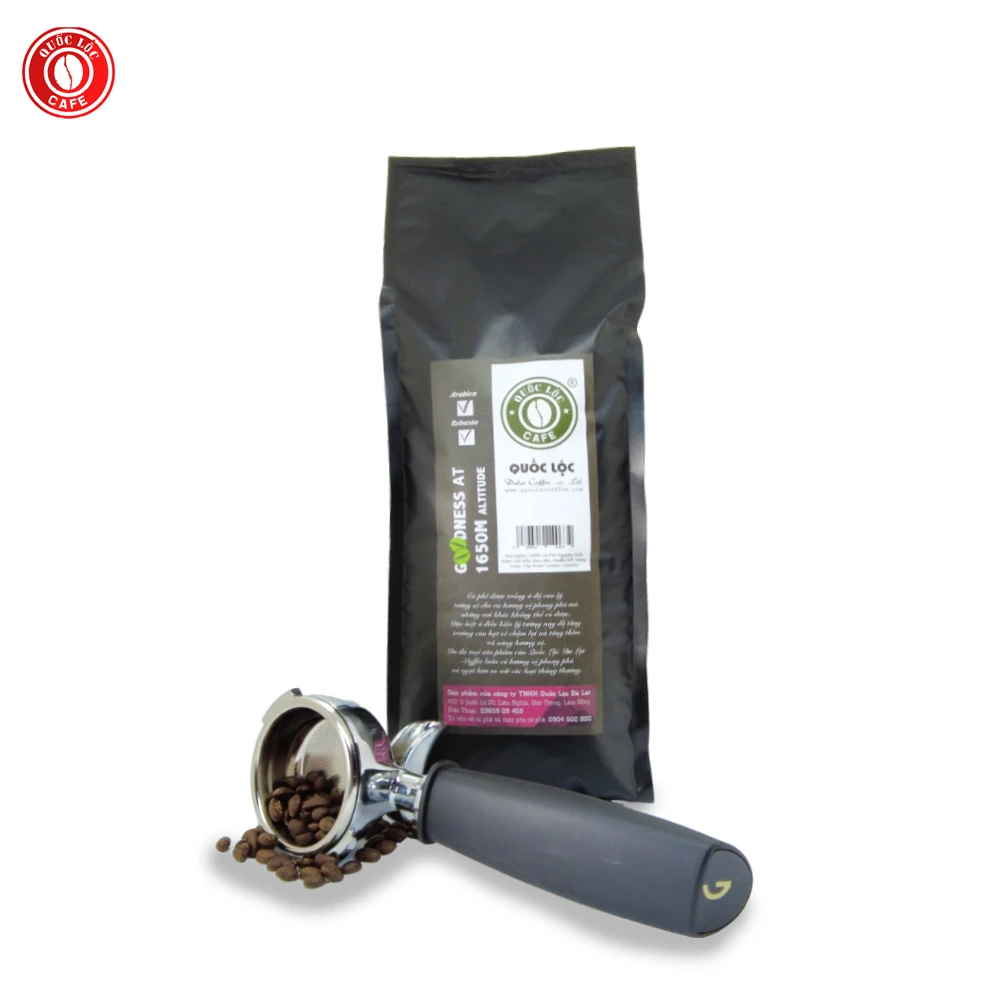 Packing in Bag 12 months Shelf Life ISO Certification 1000 gr Coffee Bean Type Arabica and Robusta from Vietnam