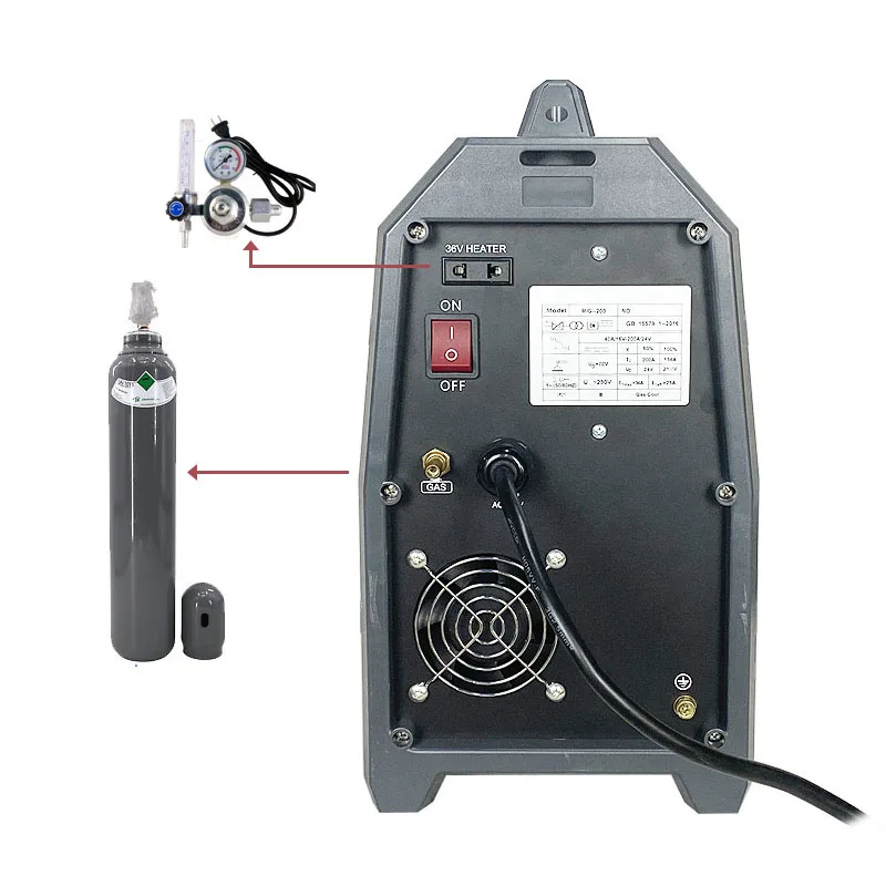 Сварочные аппараты MIG 200A из алюминиевого сплава сварочные mig tig mma импульсные MDP2000