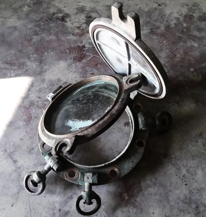 Nautical Decor Porthole Antique Cabin Porthole Reclaimed Ship Brass Porthole