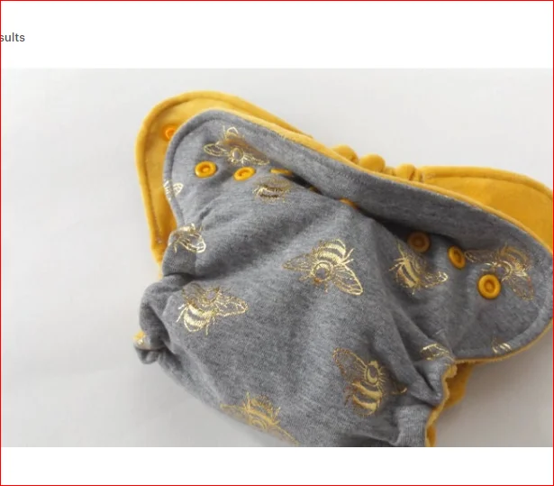 Reusable Diapers 100% Organic Cotton Baby Cloth Diaper Manufacturer ecological cloth diapers for baby reusable