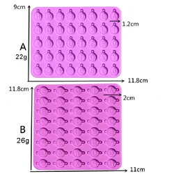 SZCHUHAN Resin Mini Letter with hole for Necklace  jewelry handmade epoxy mold