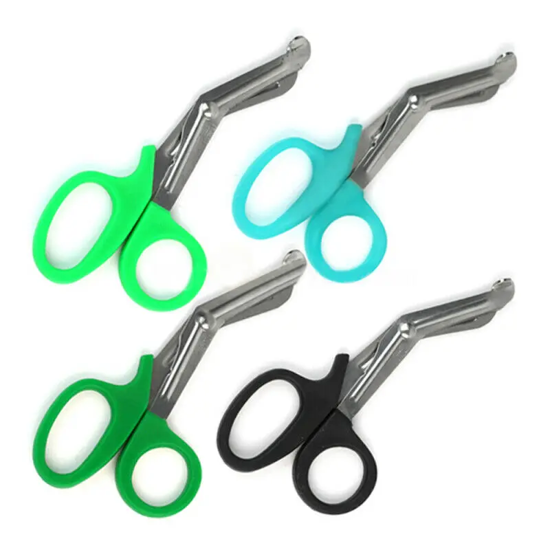 Nurse / EMT / Medical 6 inch Utility Bandage Medical Scissor Shear Multi Color Stainless Steel