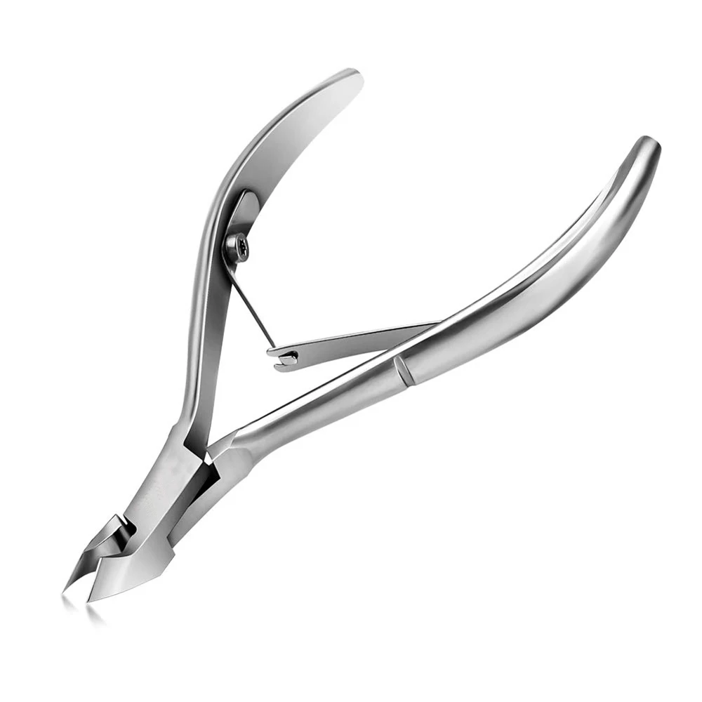 Professional Stainless Steel Cuticle Nippers Clippers and Trimmers for Manicure Pedicure Ingrown Hangnails Treatment