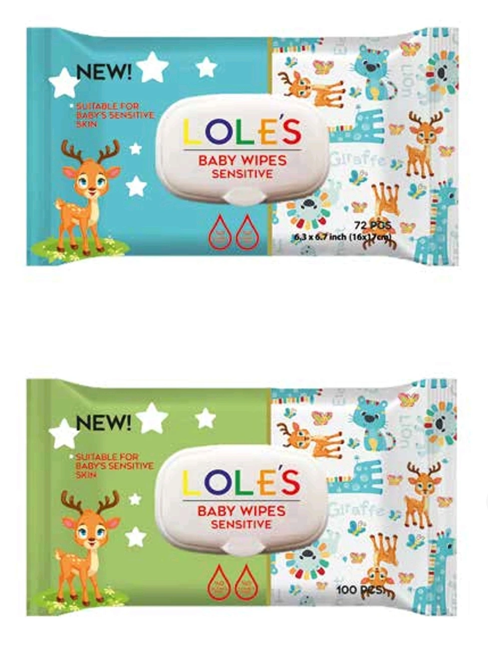 Turkish Wet Cleansing Wipes for Household Cleaning Baby Body Makeup Remover Flushable From Turkey