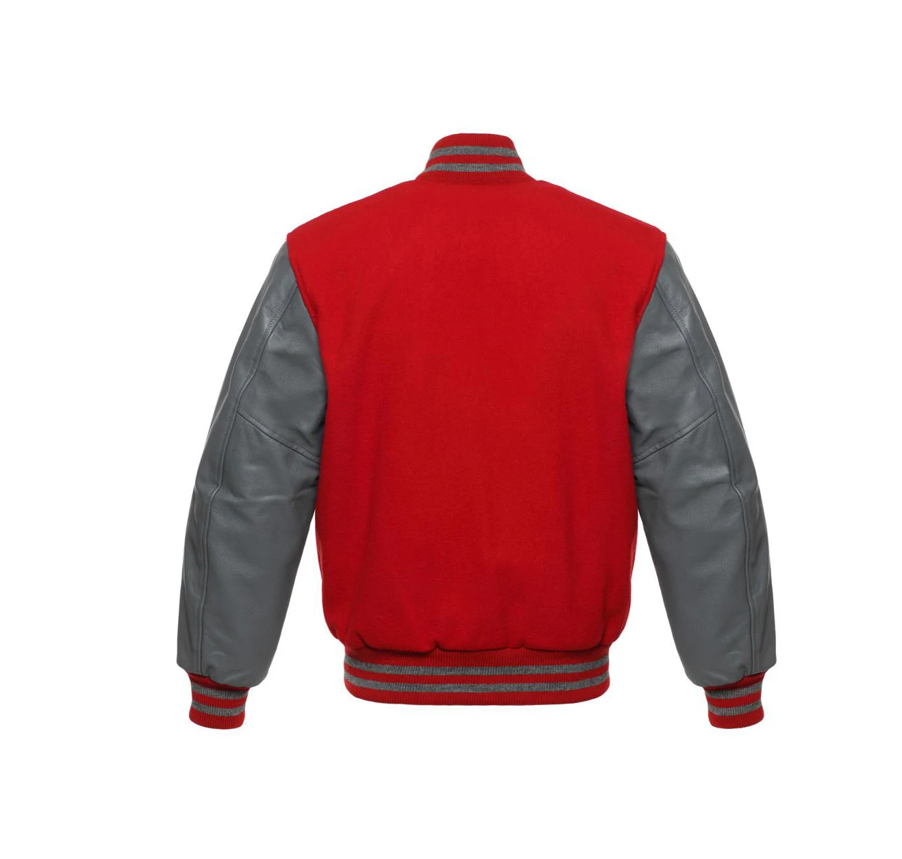 Оптовая продажа лучшее качество Куртка Varsity бейсбольная красный и черный стиль джинсовая модная куртка с индивидуальным логотипом