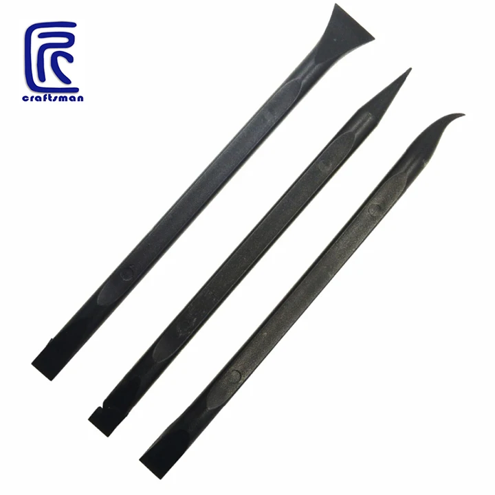 3 PCS  Carbon Fiber Plastic Spudger for Mobile Phone Repairing Opening Pry Tool Anti-static Spudger Kit