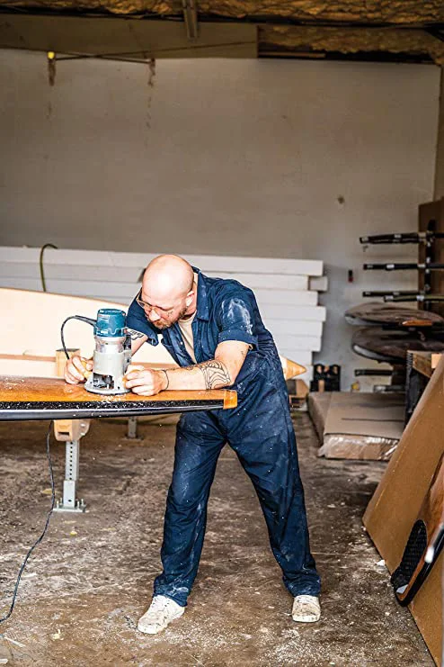 High Quality Direct Factory Sale Safety Protective Working Suit Coverall Long Sleeves Elastic Waist OEM Services Material PP