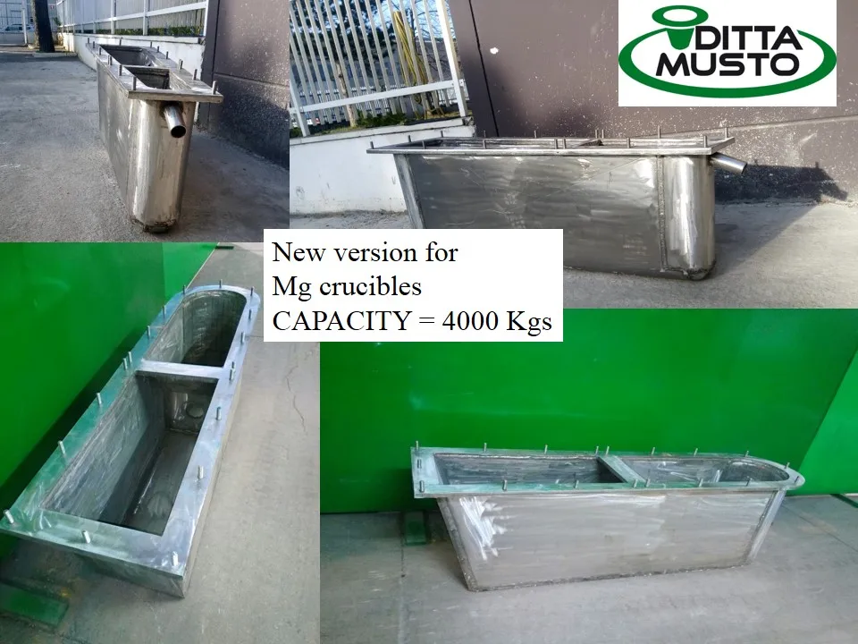 Лучшая итальянская печь из расплавленного алюминия с дистанционным управлением и крышкой для промышленного использования