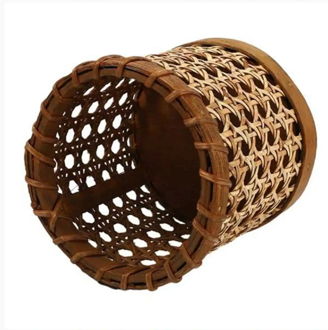 Rattan Chopsticks Storage Handmade Pen Pencils Organization, Vase Support
