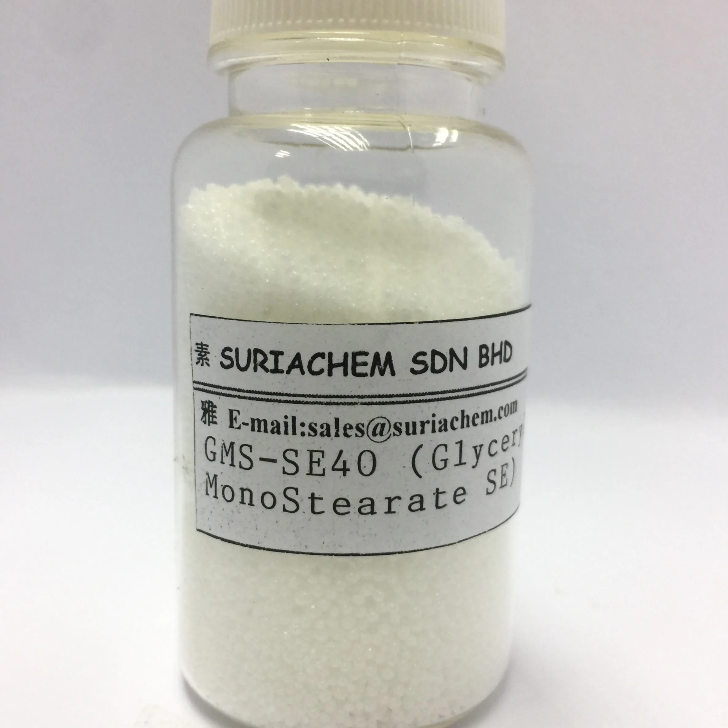 Malaysia made Glyceryl MonoStearate SE40