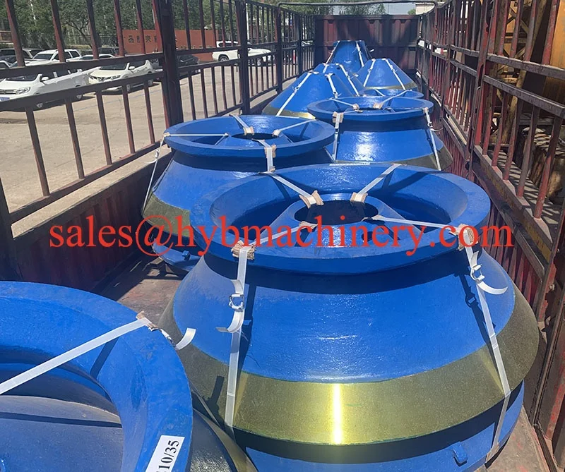 HPB500 Cone Crusher Spare Parts Mantle and Bowl Liner with High Manganese Steel