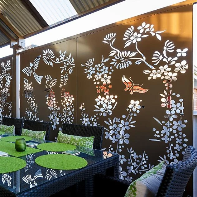 Art Iron Partition Wall For Decorating Living Room or Separating Space from Vietnam