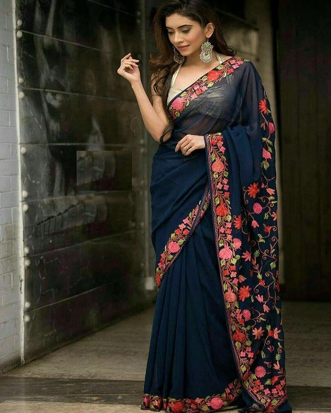 Bollywood designer indian wear saree/sari/shari elegent (62018746817)