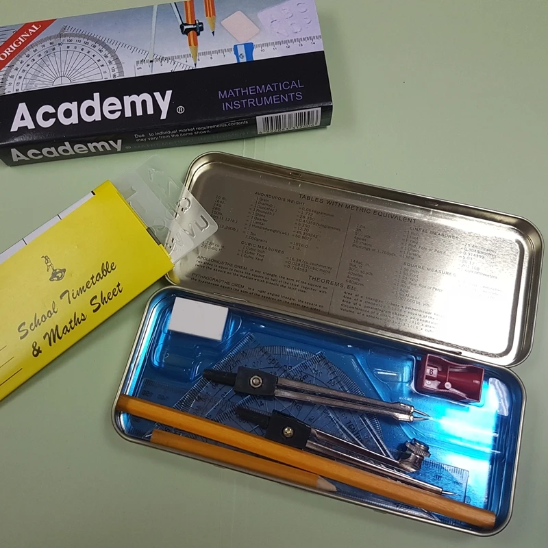 
Academy Brand 13pcs Mathematical Set 