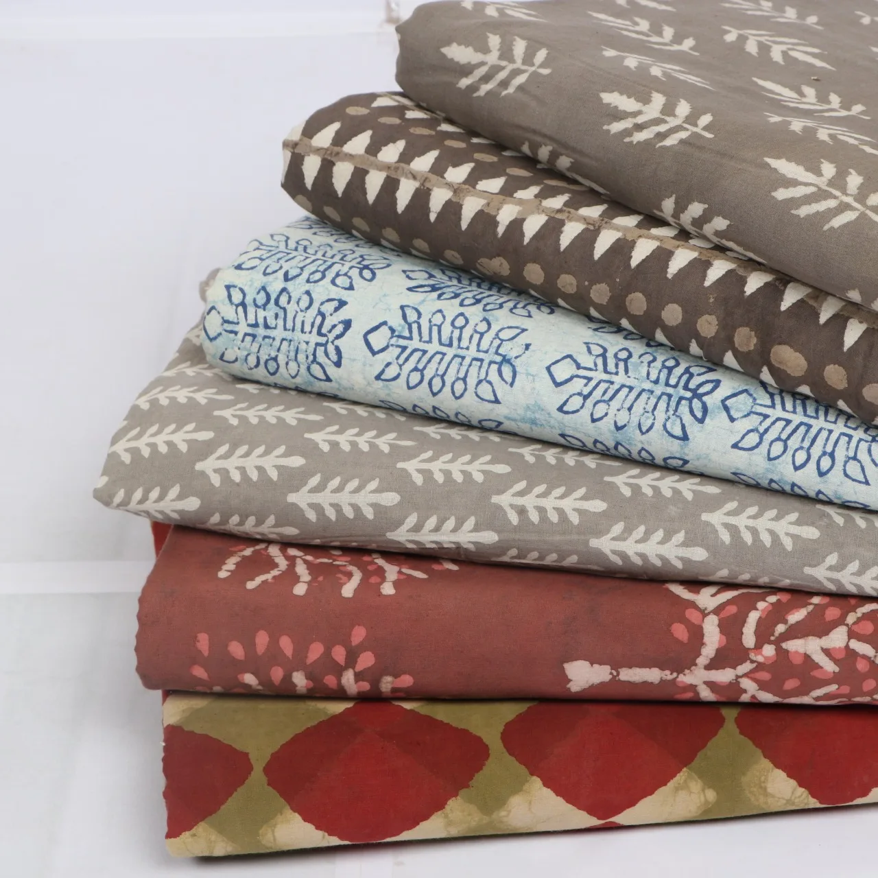 Indian Clothing fabric Hand block printed Designer natural cotton 100% Workwear Running Fabric