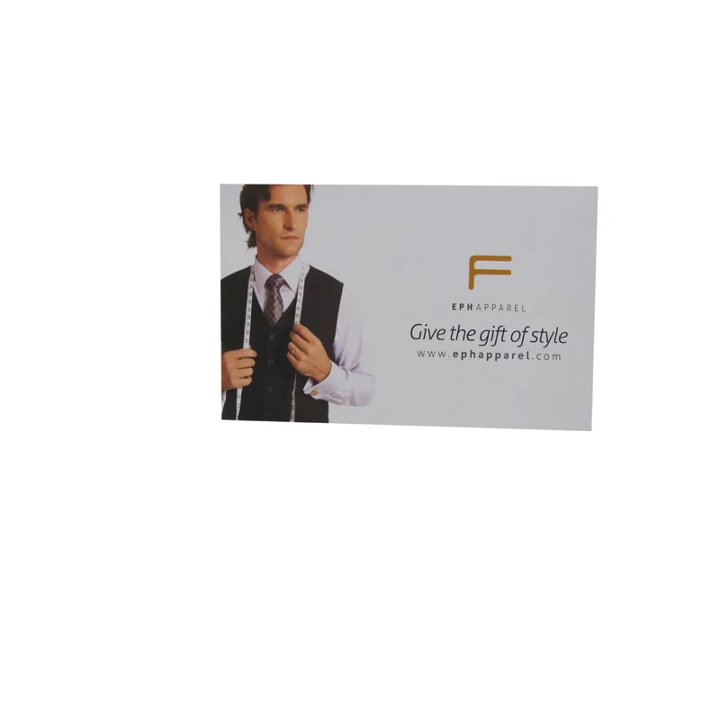 
wholesale high quality custom made design paper business name card 