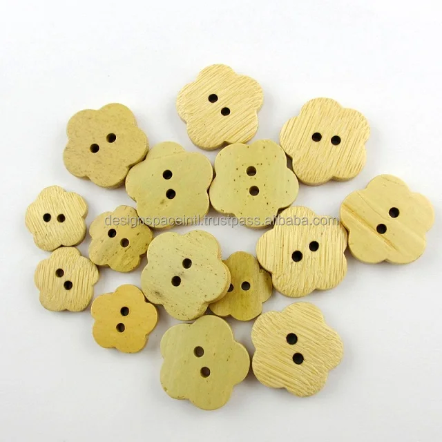 Симпатичный дизайн, Бамбуковая деревянная швейная пуговица для одежды по хорошей цене