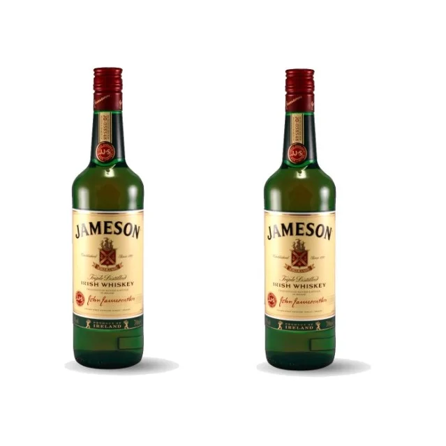 
ORIGINAL 750ML 40% VOL. HIGH END TRIPLE DISTILLED JOHN JAMESON IRISH WHISKY IN CARTON PACKAGING 