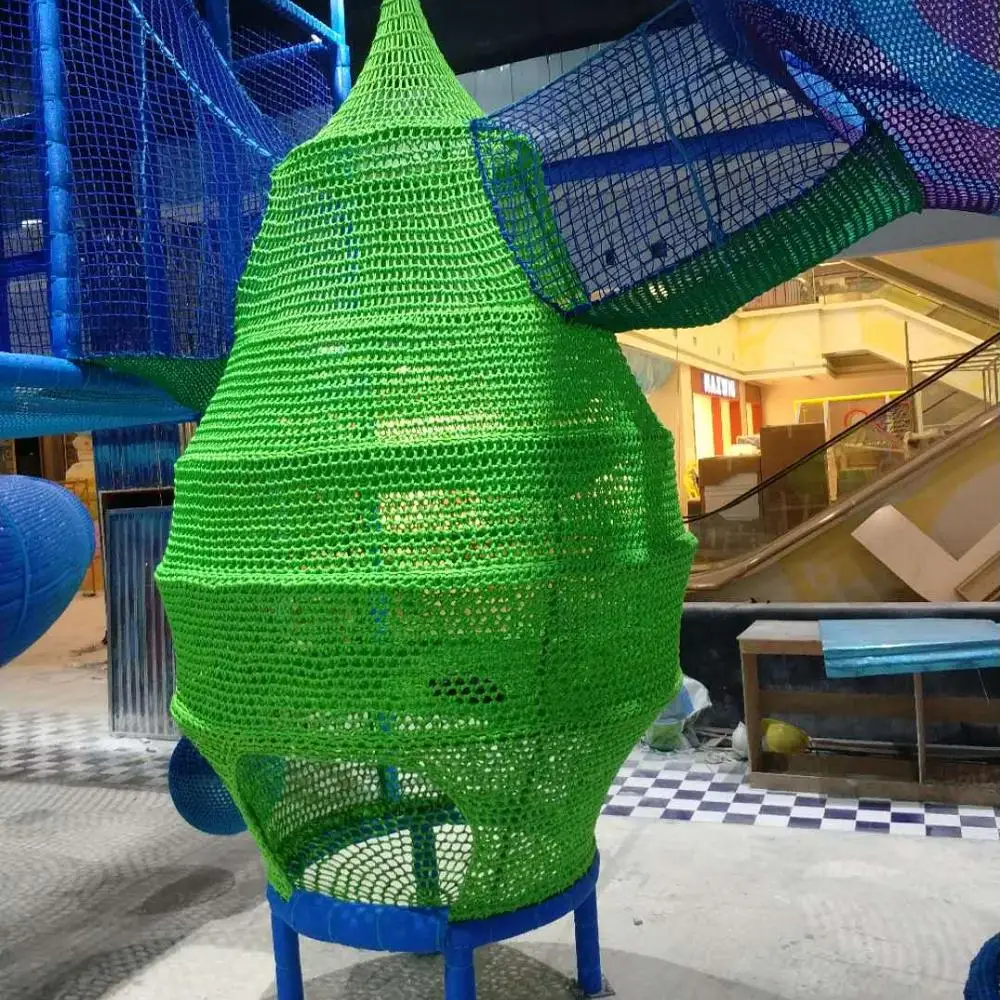 
colorful crochet children maze for amusement park equipment 