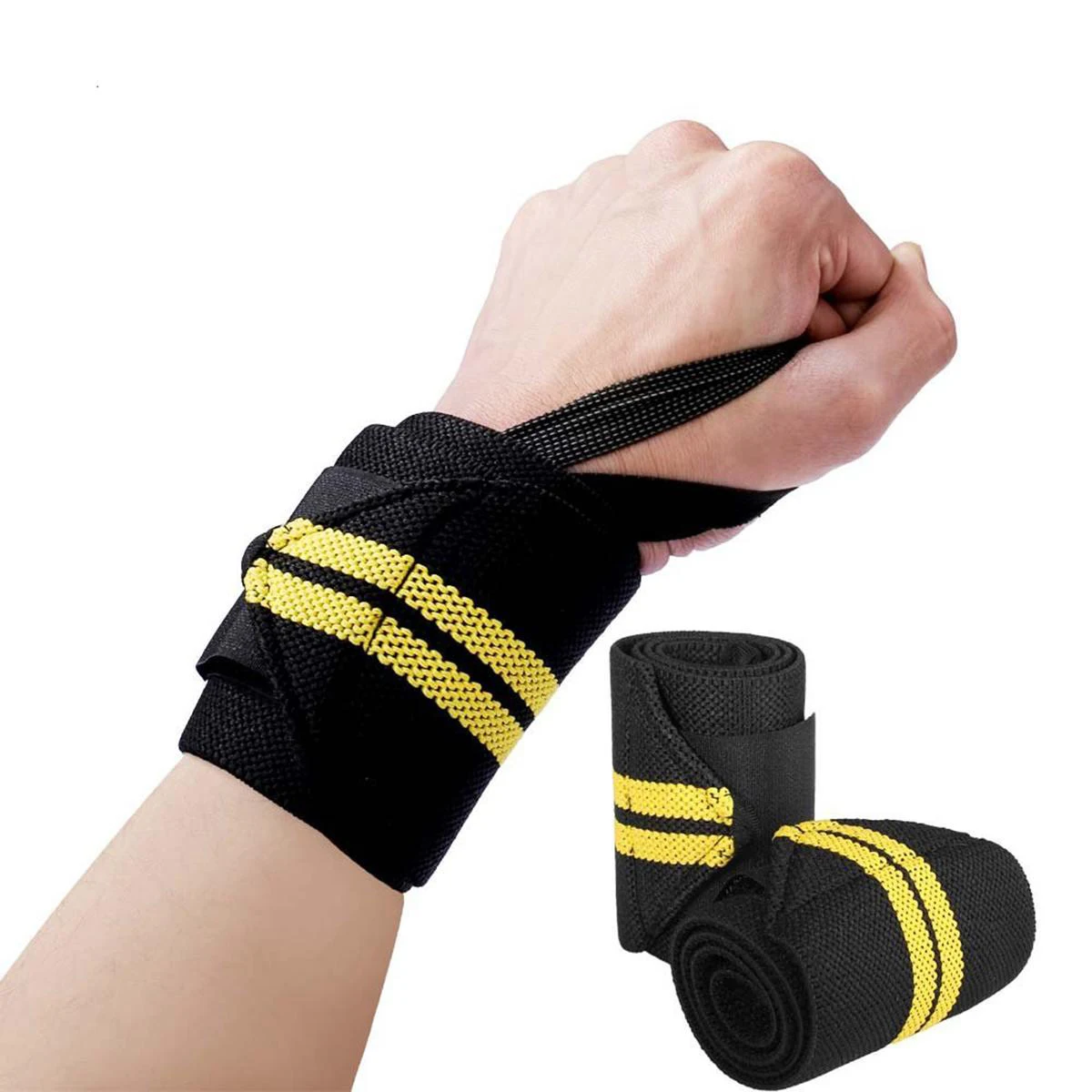 
breathable and easy to wear fitness workout powerlifting hand weightlifting support gym wraps 