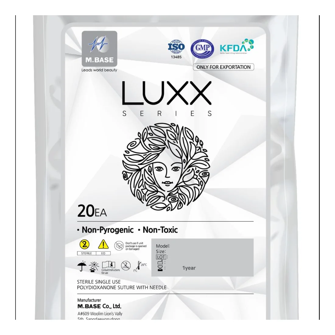 CANNULA L TYPE Medical Adhesive & Suture Material Class I PDO PLLA PCL Suture made in Korea