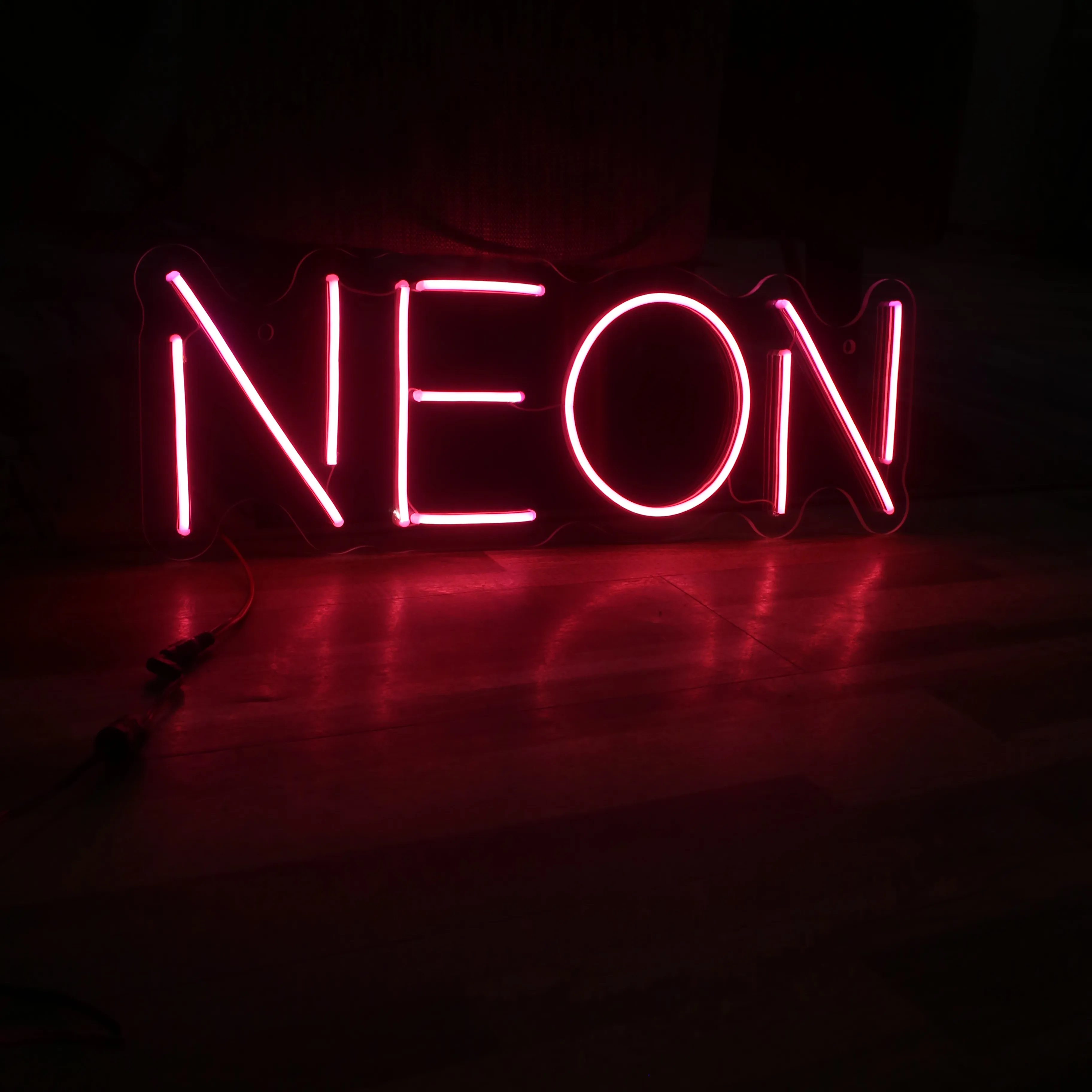 Custom LED Sign Light Flexible Neon Silicon for Holiday Party RGBW Waterproof 12V Flex Neon Strip,led Flex Neon DC 12V PVC Box