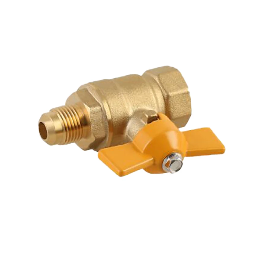 Wholesale brass ball valve BSP/NPT female male thread WOG175 for liquefied petroleum gas Receive OEM/ODM order Manufacture price