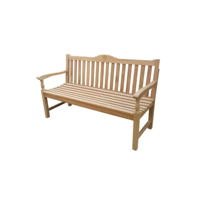 
Лучшая в своем классе скамейка из розового массива тикового дерева для садовой уличной мебели 