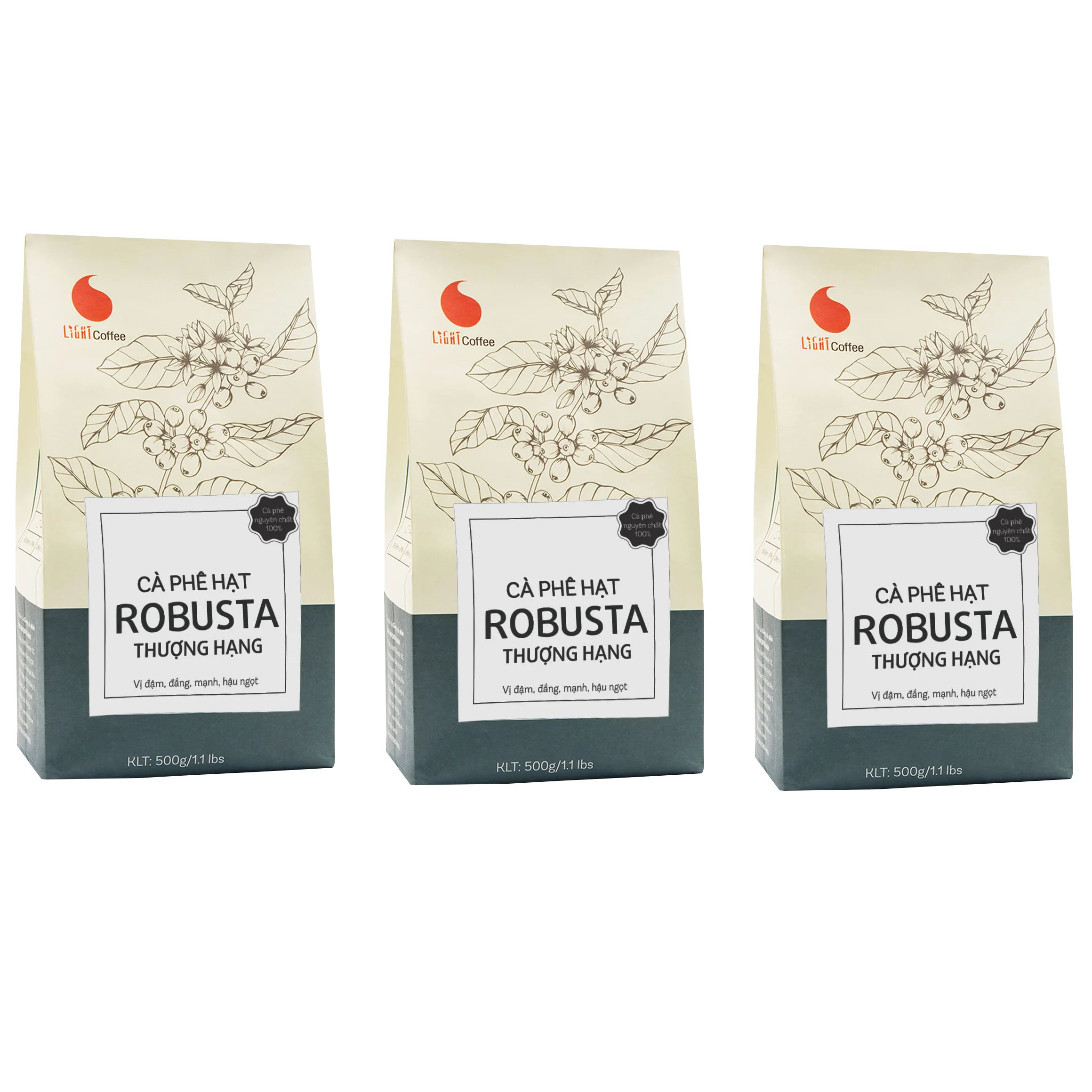 
 Необработанные жареные кофейные зерна с естественным весом от вьетнамской компании, 0,5 кг и зрелые красные кофейные зерна, договоримся о классе А, 0,5 кг  