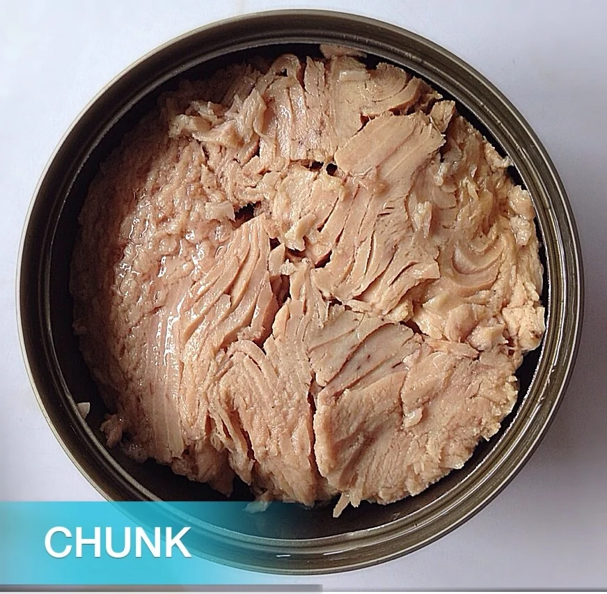 
Hot Product CHUNK canned tuna chunk in Sunflower oil 