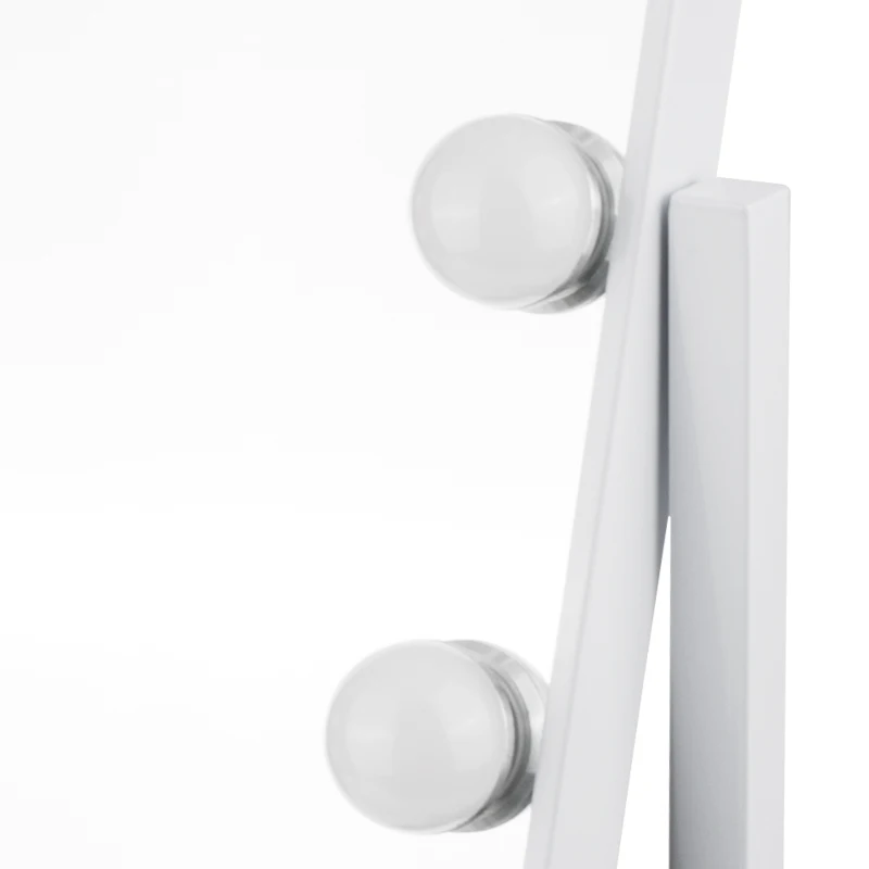 Оптовая продажа с завода, 12 лампочек, зеркало для салона красоты, туалетный столик в голливудском стиле, товары для макияжа GMH2001