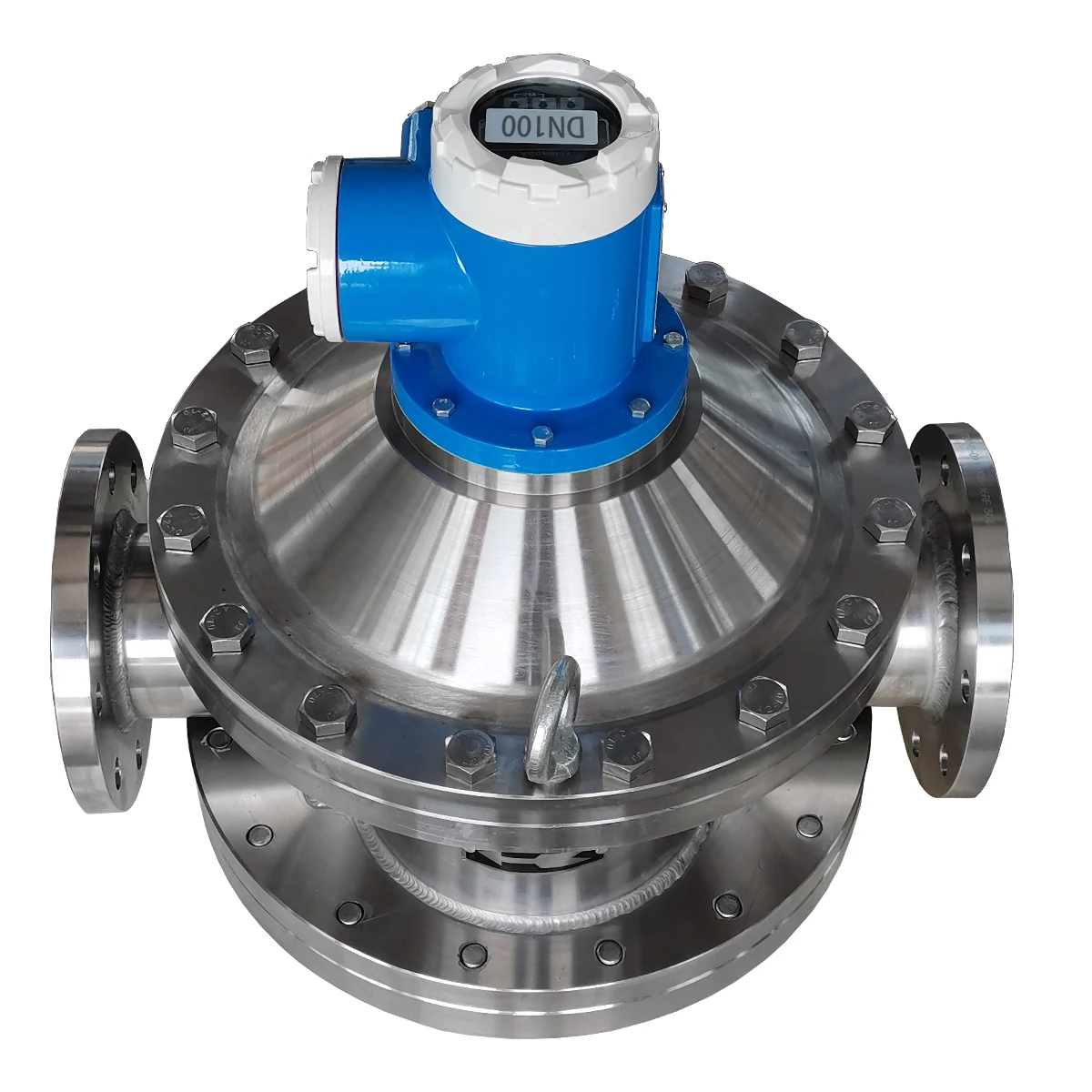 DN80 SS304 positive displacement flow meter manufacturers oval gear flow meter oil meter